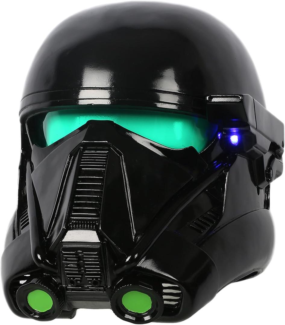 Classic Collection Cosplay Helmet Mask for Halloween Costume Mask Props in Resin Full Head (Black)