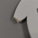 Yousoontic 2 Pcs Large Wooden Butterfly Props - 20" and 17.5" Standing Wings Cutout Backdrop Decoration for Birthday, Baby Shower, Wedding Party(White)