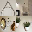 2 x Wood Wall Hooks,3 Pack Coat Hooks Wall Mounted, Modern Hat Hooks for Wall, Wall Hanger for Hanging Coat Towel Hat Bag Robe Jacket Clothes (Walnut Wood)