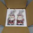 Soap Dispenser 2 Pack Red Ceramic Hand and Dish Soap Dispenser for Kitchen Bathroom