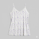 Ekouaer Chemise Nightgown sexy Lingerie for Women Sleeveless Sleepshirt Lace Night Dress, Medium