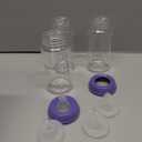 Lansinoh Glass Baby Bottles, Anti-Colic, 8 Ounces, 4 Count Bottles for Feeding, Baby Essentials, Includes 4 Medium Flow Nipples, Size M