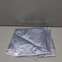 XFasten Clear Round Table Cover Protector 70 Inch Yellowing-Resistant and Waterproof Round Clear Plastic Tablecloth - 6 mils Thick Table Protector, Streak-Resistant and Easy to Clean Vinyl Tablecloth