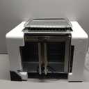 Gourmia French Door Air Fryer  25 Qt Large Capacity Convection Oven, Fryfroce 360, Digital Display with 17 Cooking Presets, Bake, Toast, Roast, Dehydrate, Fits 12 Pizza (Stainless Steel)