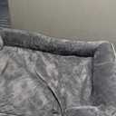 EHEYCIGA Orthopedic Dog Beds for Large Dogs, Waterproof Memory Foam Large Pet Bed with Sides, Non-Slip Bottom and Egg-Crate Foam Dog Couch Bed with Washable Removable Cover, Greyish Green (36.0"L x 27.0"W x 6.5"Th)