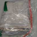 Brown Kitchen Window Curtains Valance and Tier Set, Grey Beige Modern Rod Pocket Short Tier Curtain, Abstract Art Small Cafe Drapes for Kitchen Decor 52" x 24"