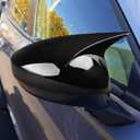 Rear Side Mirror Cover Protector Compatible for Honda Civic 2022 2023 2024 2025 2026 W/O Light Rearview Mirror Cover for 11th Gen Civic Accessories Exterior Decoration