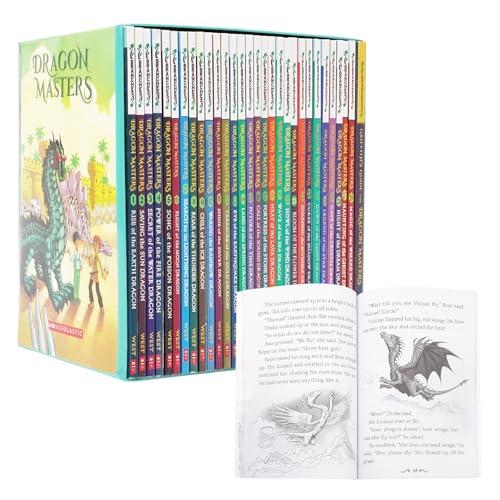 RAUENHABE A Library of Dragon Masters 1-22 Reading Complete Collection Box Set