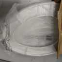 Bemis Slow Close Elongated Toilet Seat, Easy Clean Hinges, White