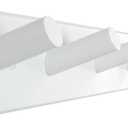 WEBI Coat Rack Wall Mounted, 10 Hooks, 38'' Long Coat Hanger Wall Mount, Wood Peg Rail Hat Hooks for Hanging Caps, Jacket, Clothes, Coats, White