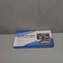 RV Interior Natural White 12V LED Ceiling Double Dome Light Fixture 1100 LM Frosted RV Interior Lighting for Bedroom, Living Room (4500K) (1 Count (Pack of 1))