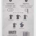 Bialetti Replacement Gaskets and Filter for 1 Cup Moka / Break / Dama / Mini Express Espresso Makers (1-CUP Size)