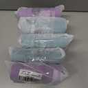 5 x Dog poop bag holder-2 in 1 Dog Waste Bag holder Comes with pet snack box for Leash Lightweight Pet Waste Bag DispenserEquipped with nylon rope and buckle (Excluding dog waste bag)(Green+Purple)