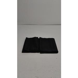 No Brand Curtains Black 2 Panels 42X36