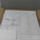 TOCHIC French Empire Crystal Chandeliers,9 Lights Rustic Farmhouse Chandelier,High Ceiling Light Fixture for Entryway,Antique Bronze Chandeliers for Dining Living Room,Foyer,Staircase,24" W x 40'' H