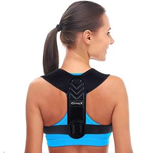 Posture Corrector for Women and Men, Back Brace Adjustable Upper Posture Support, Back Support, Comfortable Back Straightener Support for Clavicle Support, and Providing Pain Relief from Neck