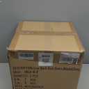 GYMAX Boat Seats, 2 Pack Folding Low Back Boat Seats with Stainless Steel Screw Included, Fold-Down Boat Captain Chairs for Fishing Yachts (Black and Grey)