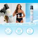 Bondi Sands Self Tanning Foam | Lightweight, Self-Tanner Foam Enriched with Aloe Vera and Coconut Provides an Even, Streak-Free Tan