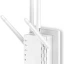 WiFi Extender, WiFi Extender Signal Booster, WiFi Booster, Covers Up to 12880 Sq.ft and 105 Devices, Dual Band Wireless Repeater, WiFi Repeater, WiFi Extenders Signal Booster for Home (white)