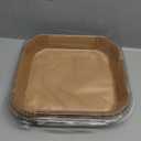 UBeesize XL 10 Inch Air Fryer Paper Liners,100 PCS Parchment Paper, Air Fryer Disposable Paper Liner for Microwave, Non-Stick Air Fryer Liners Square Free of Bleach (Bottom Size 9 Inch)