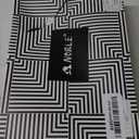 NOBLE Bob Wig with Bangs 12 Inches Synthetic Wavy Bob Wigs for Women Natural Looking Short Brown Wig Heat Resistant Fiber Hair for Daily Party Use