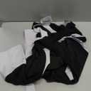 Molilove Women's Sexy Deep V Hollow Out Shirt Collar Long Sleeve Backless Strap Tight Jumpsuit Shorts Clubwear.M