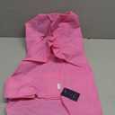 iChoue English Bulldog Raincoat American Pitbull Rain Coat Jacket Poncho Packable Waterproof Adjustable with Reflective Straps Lightweight for Short Thick Large Dogs (Pink, XL)