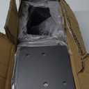 Stainless Steel 6 x 6 (Actual: 5.5" x 5.5") Deck Post Base, Post Anchor Bracket, Concrete Support Anchor Base for Railings, Fences, Pavilions, Porches (4pack-Dark Gray)