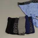 BAMBOO COOL Men's Cool Breathable Mesh Underwear Moisture-Wicking Bamboo Viscose Boxer Briefs Performance 4 Pack(Medium)