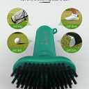 Golf Club Cleaner Brush and Towel, Golf Club Brush Groove Cleaner Magnetic, Golf Bag Accessories for Men Gifts