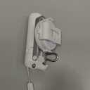 MQOUNY for Magsafe Tripod Stand for iPhone,Portable Pocket Size Selfie Stick with Rechargeable Remote and Metal Ring,Extendable Detachable Cell Phone Tripod Compatible with iPhone/Android (White)