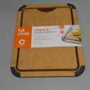 Full Circle Chop To It Everyday Cutting Board – 11”x14" – Dishwasher Safe, Reversible & Lightweight, Naturally Bonded Kraft Paper, Non-Slip Feet with Juice Groove
