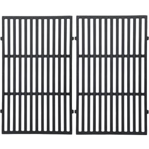 Leship 17.5 inch Grill Grates Replace for Weber 7638,Weber Spirit I & II 300 Series Spirit E/S310 E/S315 320 330 SP320 700 Genesis 1000-3500 Gold Silver Platinum B/C Gas Grill (17.5" x 11.9"Each)