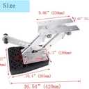 Boat Outboard Motor Bracket, Aluminum outboard Engine Support (7.5 HP to 20 HP)