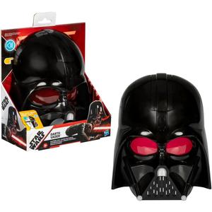 STAR WARS Darth Vader Electronic Mask with Phrases & Sound Effects, Costume for Kids, Toys for 5 Year Old Boys and Girls