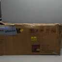 Rattan Shoe Storage Bench with Cushion, 2-Tier Entryway Bench with Adjustable Shelves and 2 Doors, 15" D x 31.5" W x 20" H, Solid Wood Legs, for Hallway, Living Room, Bedroom, Natural Oak