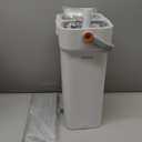 POPMOP Mop and Bucket Set, Flat Mop and Bucket System, Mop Bucket with Wringer, Wall Mop with Adjustable Handle (Max 61 Inches), 5 Washable Microfiber Mop Pads