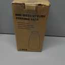 ALMA White Ceramic Vase 11 Inch Tall, Boho Vases for Tulips, Large Table Vase for Pampas Grass in Any Modern Home Decor, Kitchen Table Centerpiece, Shelf, Mantel Decor