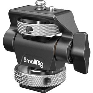 SmallRig Field Monitor Mount Holder Swivel and Tilt Adjustable with Cold Shoe Mount for 5" and 7" Monitor