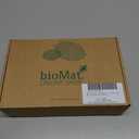 bioMat Compostable Trash Bags 2.6 Gallon with Handle Ties, 125 Count, Small Kitchen Food Scrap Bin Liners, BPI, CMA and OK Compost HOME certified, Meets the ASTM D6400 Standard