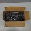 100 PCS Tarp Bungee Balls Ties 8 Inch, Black Bungee Cord with Balls, Heavy Duty High Elastic Bungee Cord Canopy Tie Down for Tarp,Camping Tent,Shelter,Shades Cloth,Cargo,Projector