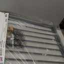 MidWest Homes for Pets 39-Inch High Walk-Thru Pressure Mounted Steel Dog Gate, Expands to 38 Inches Wide, Includes 3-inch Extensions, Textured Graphite