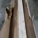 0.68-Inch Heavy Duty Horizontal Mattress Support Wooden Bunkie Board/Bed Slats, King, Beige