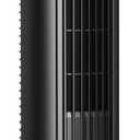JRD 13" Tower Fan for Bedroom, 23ft/s Bladeless Desk Fan with 3 Speeds, 80 Degree Oscillating, Quiet Operation, Compact & Portable Table Fan for Bedroom Home Office Desktop