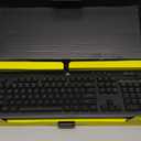 Corsair K55 RGB PRO XT - Dynamic Per-Key RGB Backlighting - Six Macro Keys with Elgato Stream Deck Software Integration - IP42 Dust and Spill-Resistant - QWERTY US Layout - Black