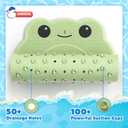 UNEEDE Kids Bathtub Mat Non Slip Shower Mat for Toddlers, Washable Anti Slip Tub Surface, Soft Rubber Mat for Bathtub Shower, Waterproof Bathtub Essentials for ChildrenNot for Textured Surfaces