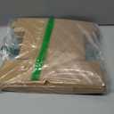 JOYIN 36 PCS Christmas Cookie Boxes for Gift Giving, Brown Bakery Treat Boxes with Window, 4" x 4" x 2.5" Gift Wrap Box for Xmas Holiday Party Favor Pastries, Cupcakes, Donuts, Brownies, Donuts