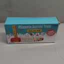 Atlasonix Domino Train | Domino Train for Kids | Dominos for Kids - Automatic Domino Laying Toy Set (300, 220,160 Blocks) with Colorful Dominos - Montessori STEM Toy