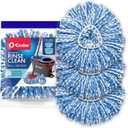 O-Cedar RinseClean Spin Mop Microfiber Refill, 1 CT (Pack of 3)