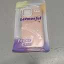 Lovmooful for iPhone 15 Case Cute Glitter Bowknot-Pink Diamond